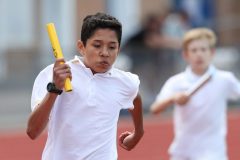 Bournemouth School Sports day 2023 at Kings Park Athletics Stadium.